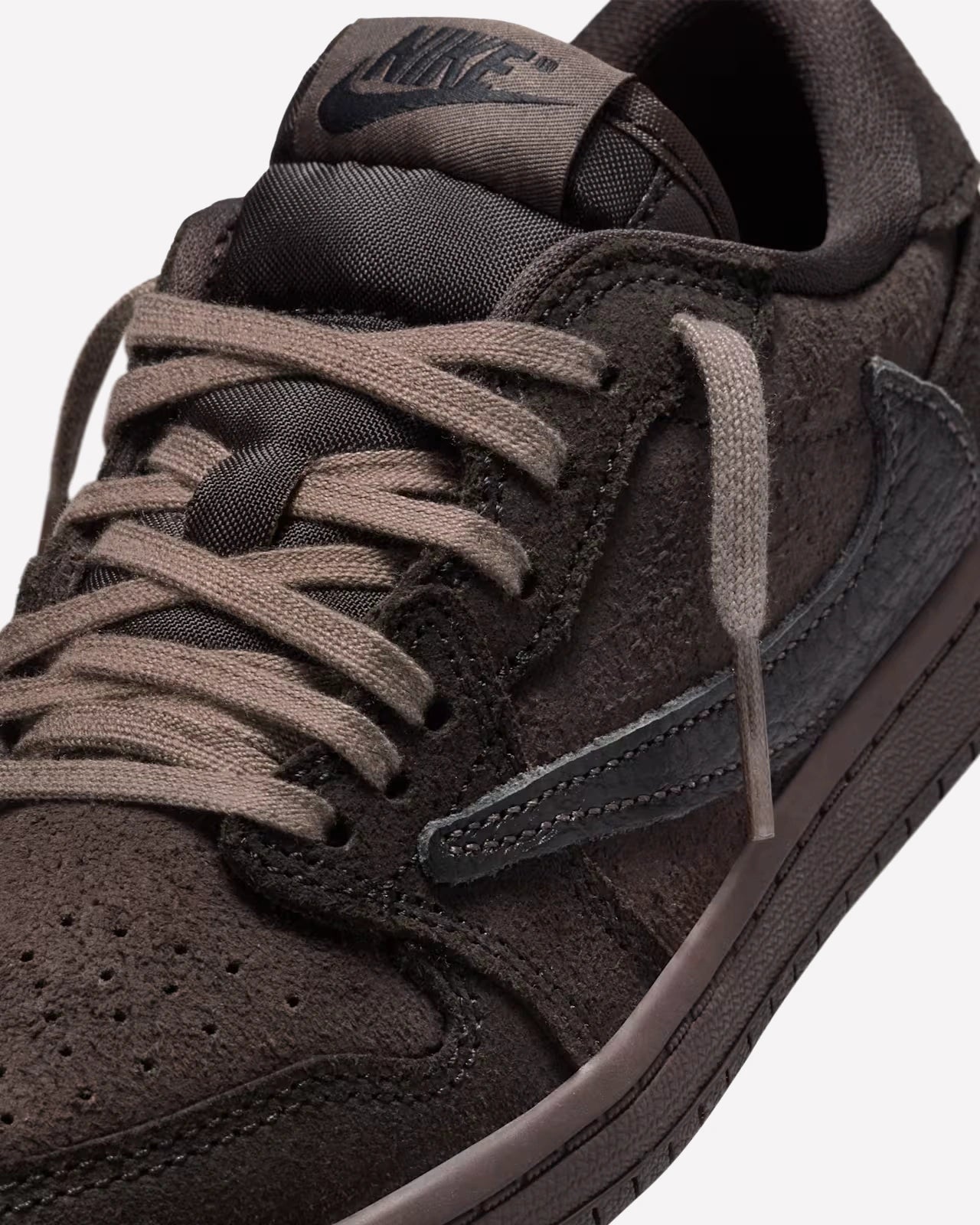 Air Jordan 1 Retro Low OG SP Travis Scott Velvet Brown (PS)