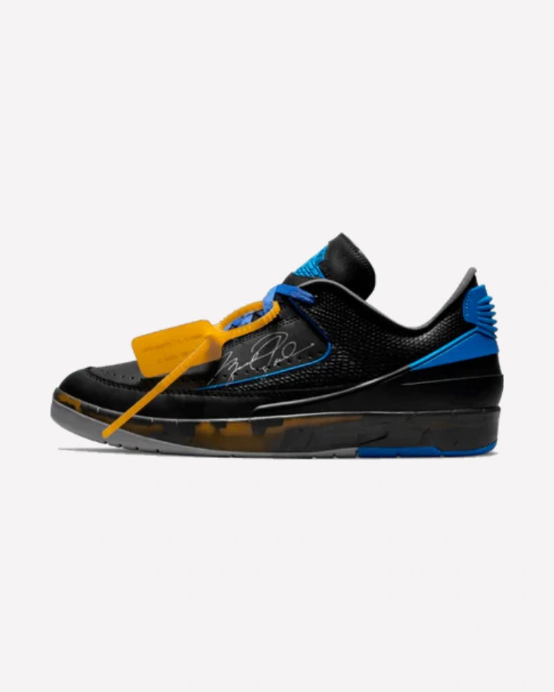 Air Jordan 2 Retro Low SP Off-White Black Blue