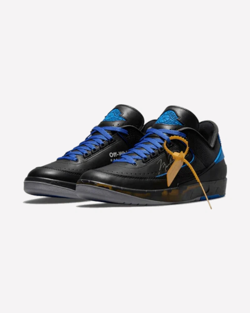 Air Jordan 2 Retro Low SP Off-White Black Blue