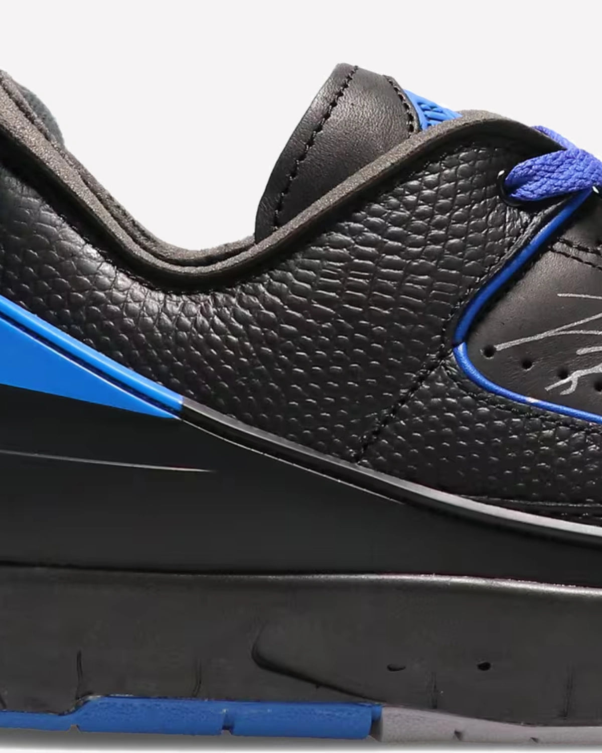 Air Jordan 2 Retro Low SP Off-White Black Blue