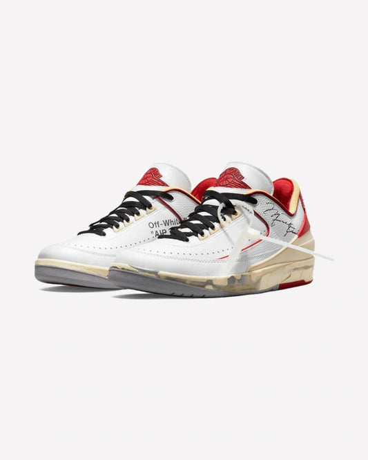 Air Jordan 2 Retro Low SP Off-White White Red