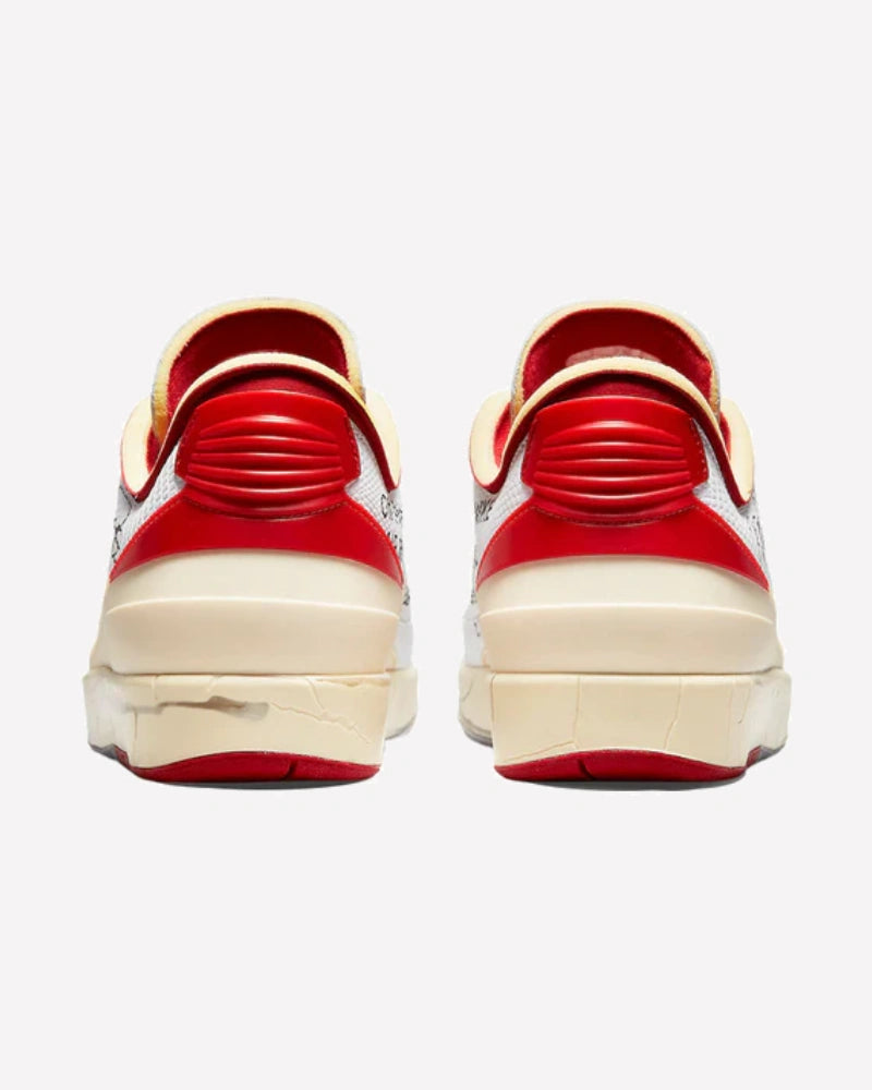 Air Jordan 2 Retro Low SP Off-White White Red
