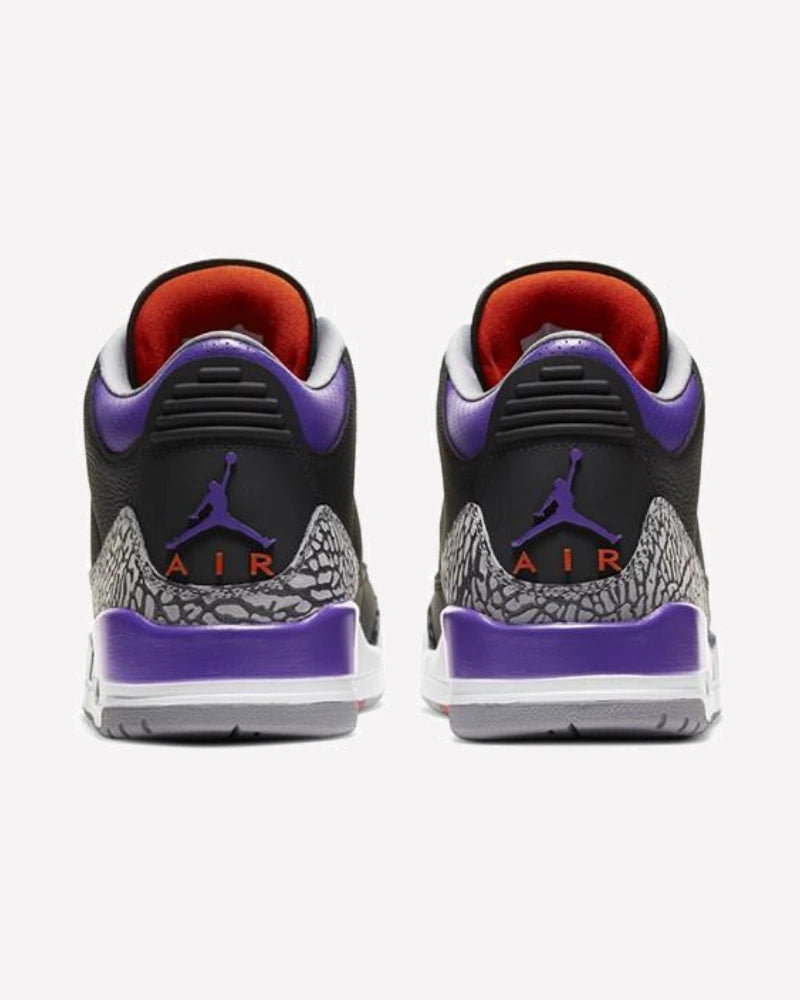 Air Jordan 3 Retro Black Court Purple