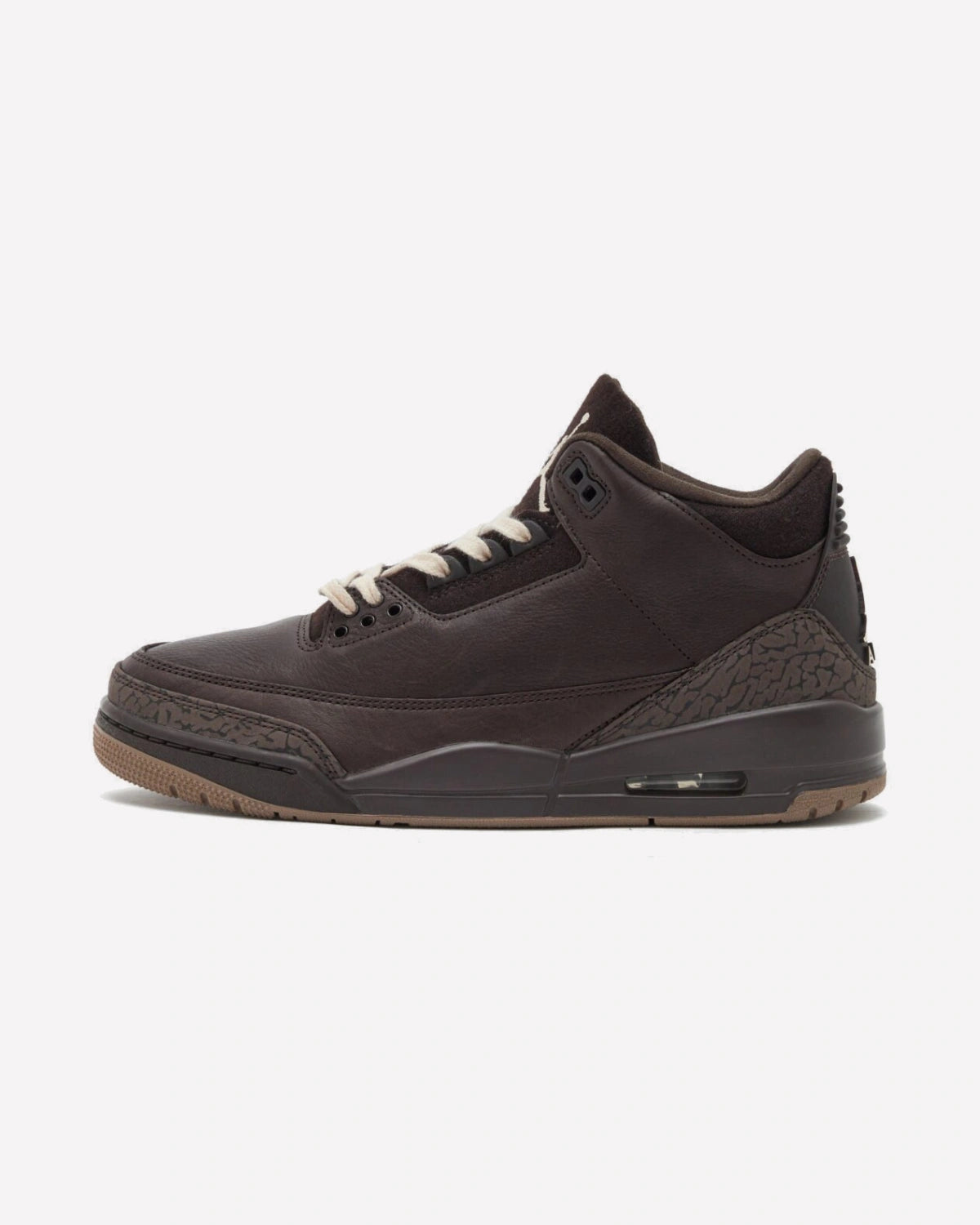 Jordan 3 Retro Fireside — vista lateral