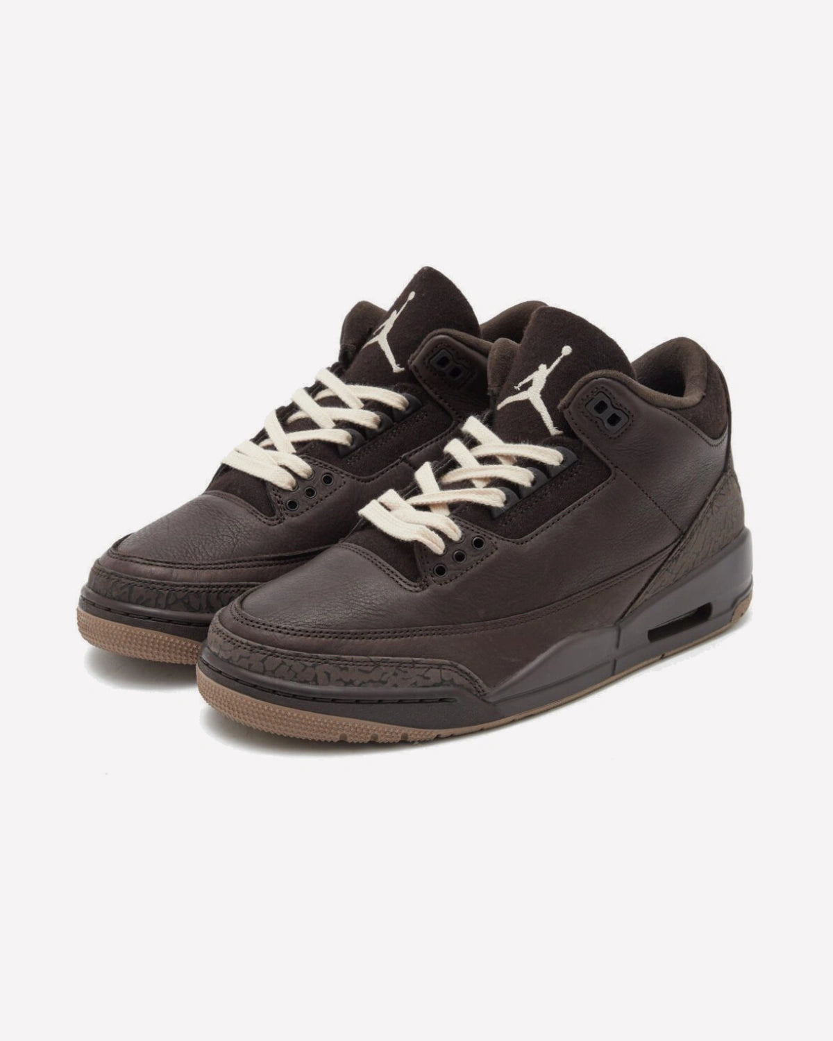 Jordan 3 Retro Fireside — vista superior