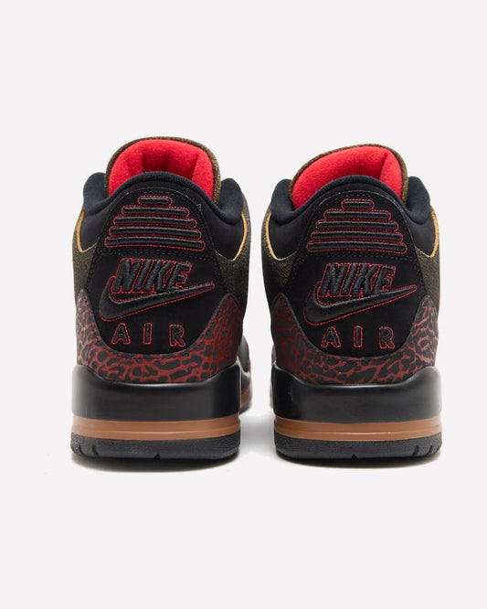 Jordan 3 Retro Not Nice — vista de la suela