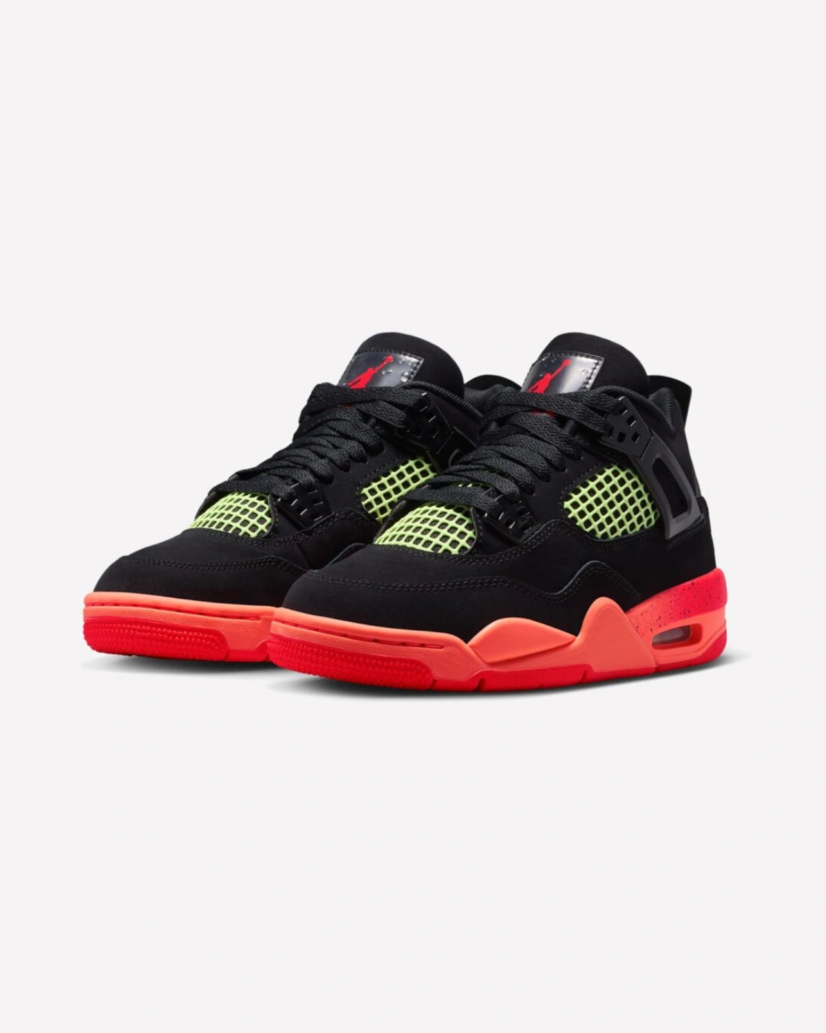 Air Jordan 4 Retro Black Infrared Barely Volt (GS)