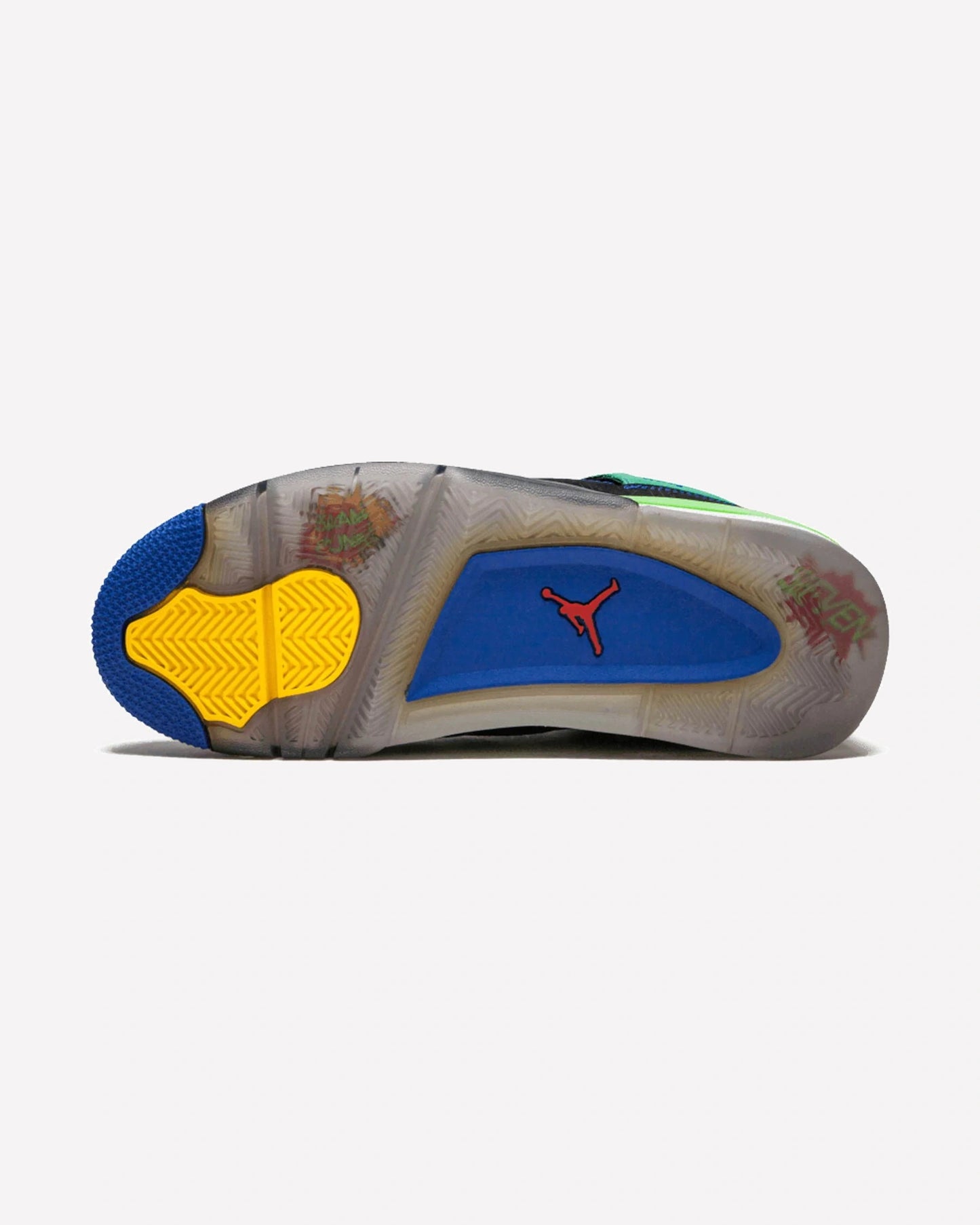 Jordan 4 Retro Doernbecher — Suela exterior