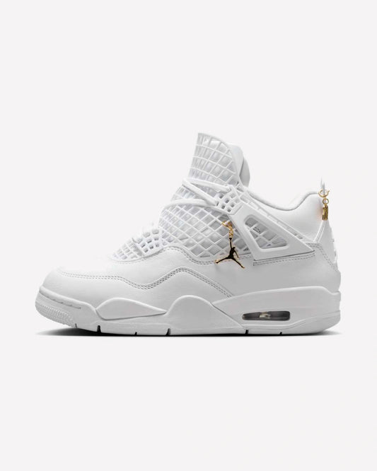 Jordan 4 Retro Net White — vista lateral