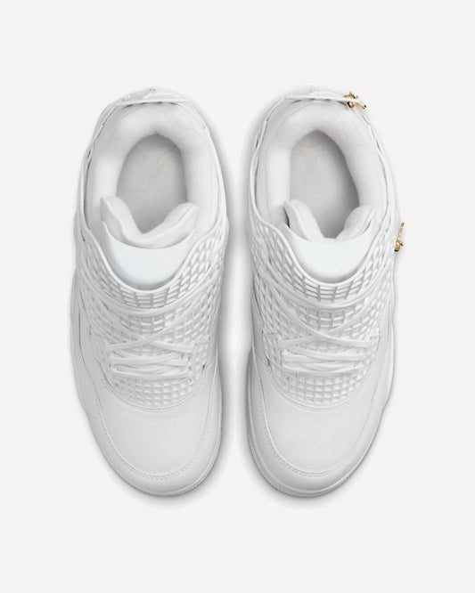 Jordan 4 Retro Net White — vista trasera