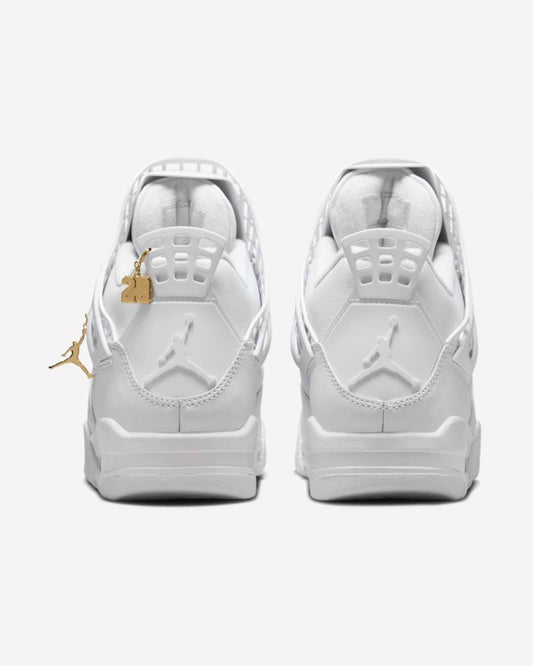 Jordan 4 Retro Net White — vista superior