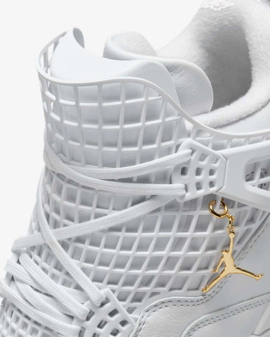 Jordan 4 Retro Net White — detalle de la suela