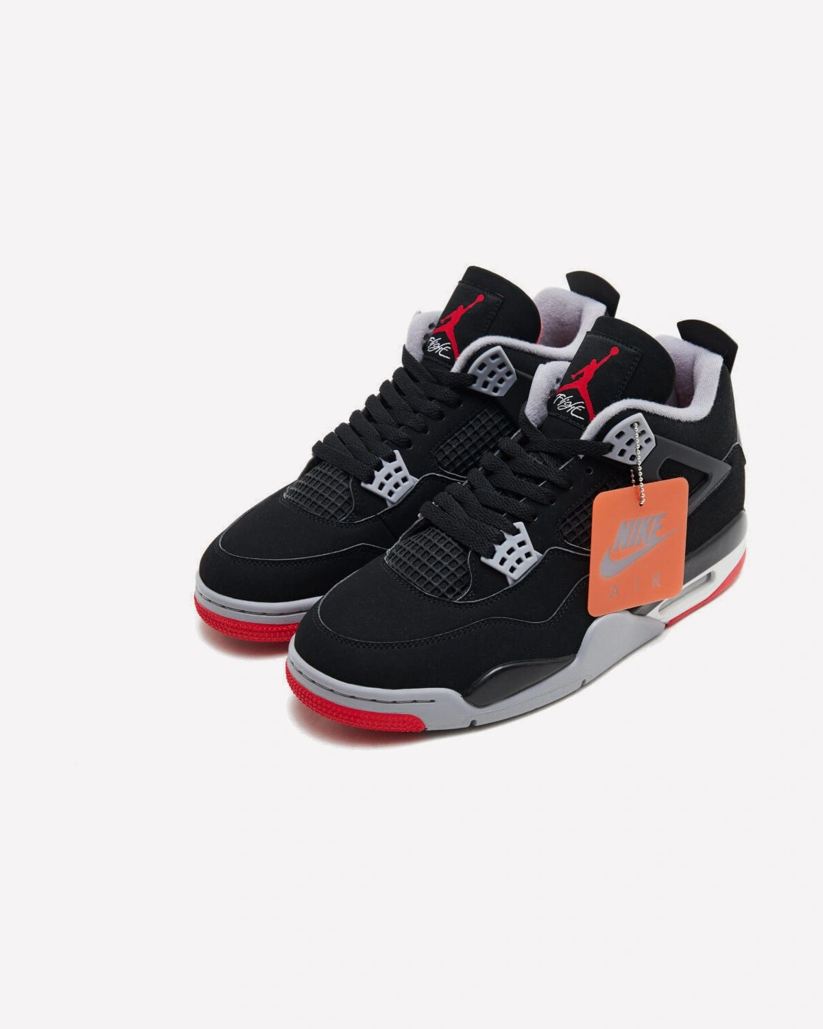 Jordan 4 Retro OG Bred (2026) — vista superior