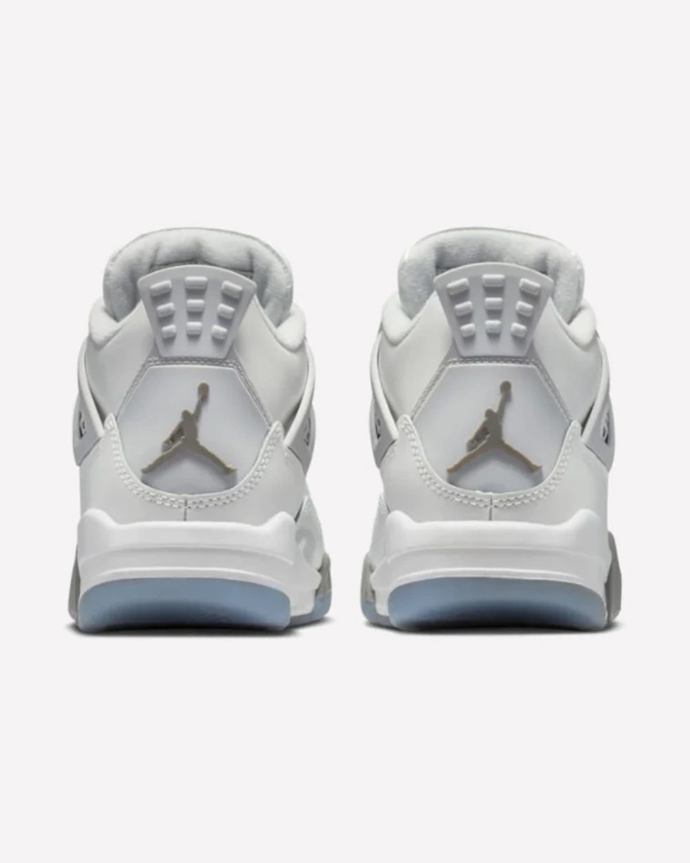 Jordan 4 Retro Photon Dust Blue Chill — vista superior