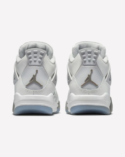 Jordan 4 Retro Photon Dust Blue Chill — vista superior