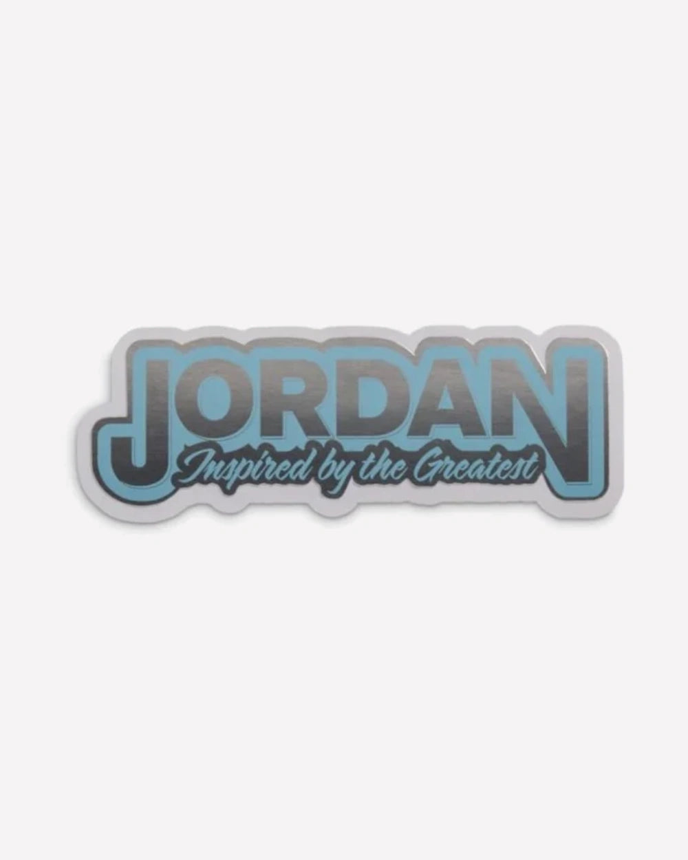 Jordan 4 Retro Photon Dust Blue Chill — detalle de la lengüeta
