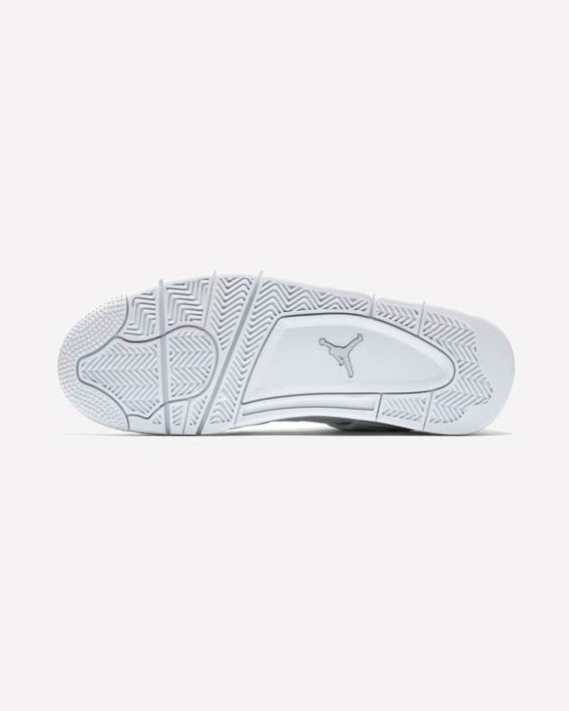 Jordan 4 Retro Pure Money (2017) — detalle del talón