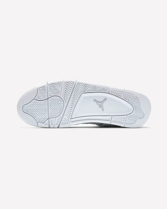 Jordan 4 Retro Pure Money (2017) — detalle del talón