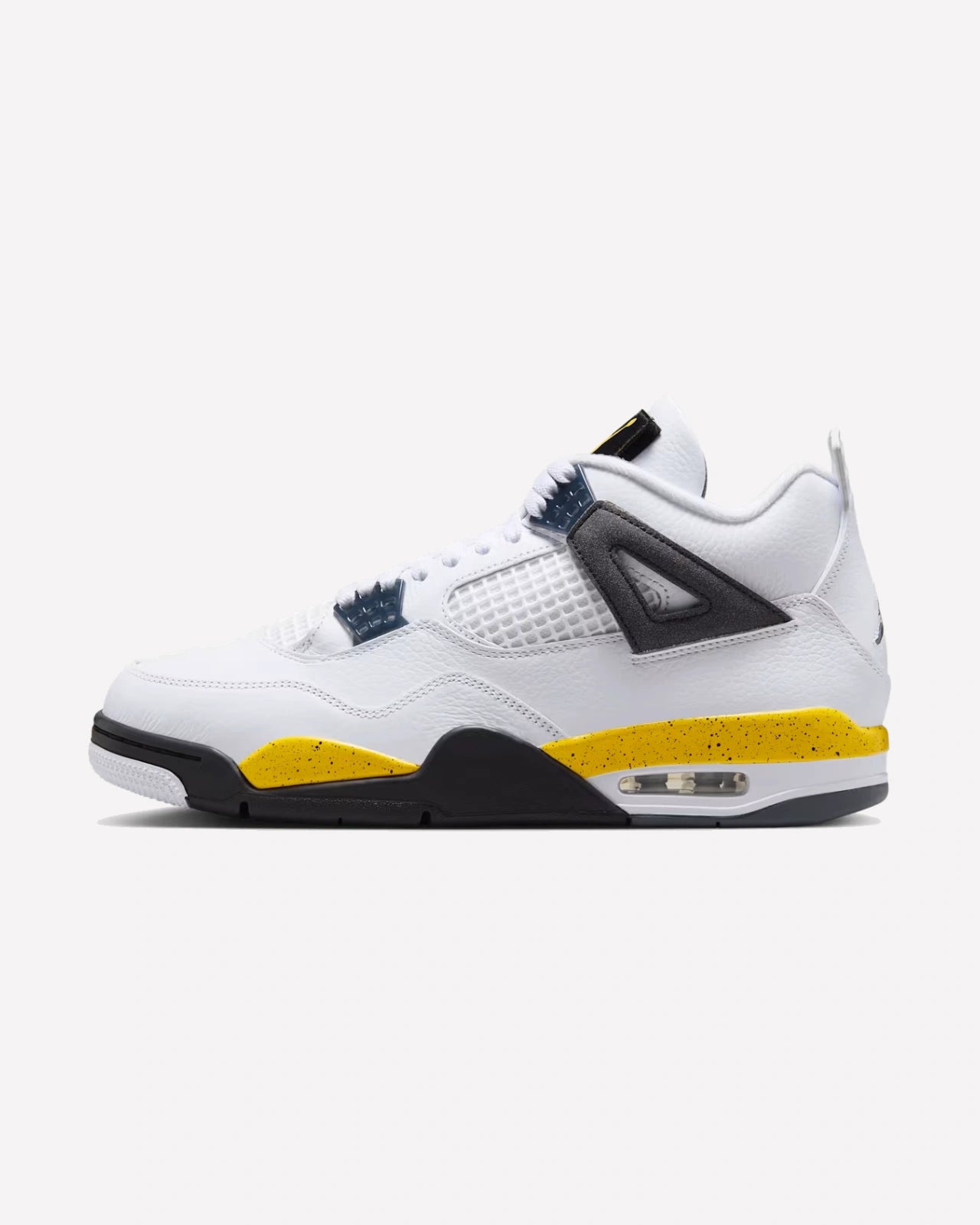 Jordan 4 Retro Rare Air Tour Yellow — vista lateral