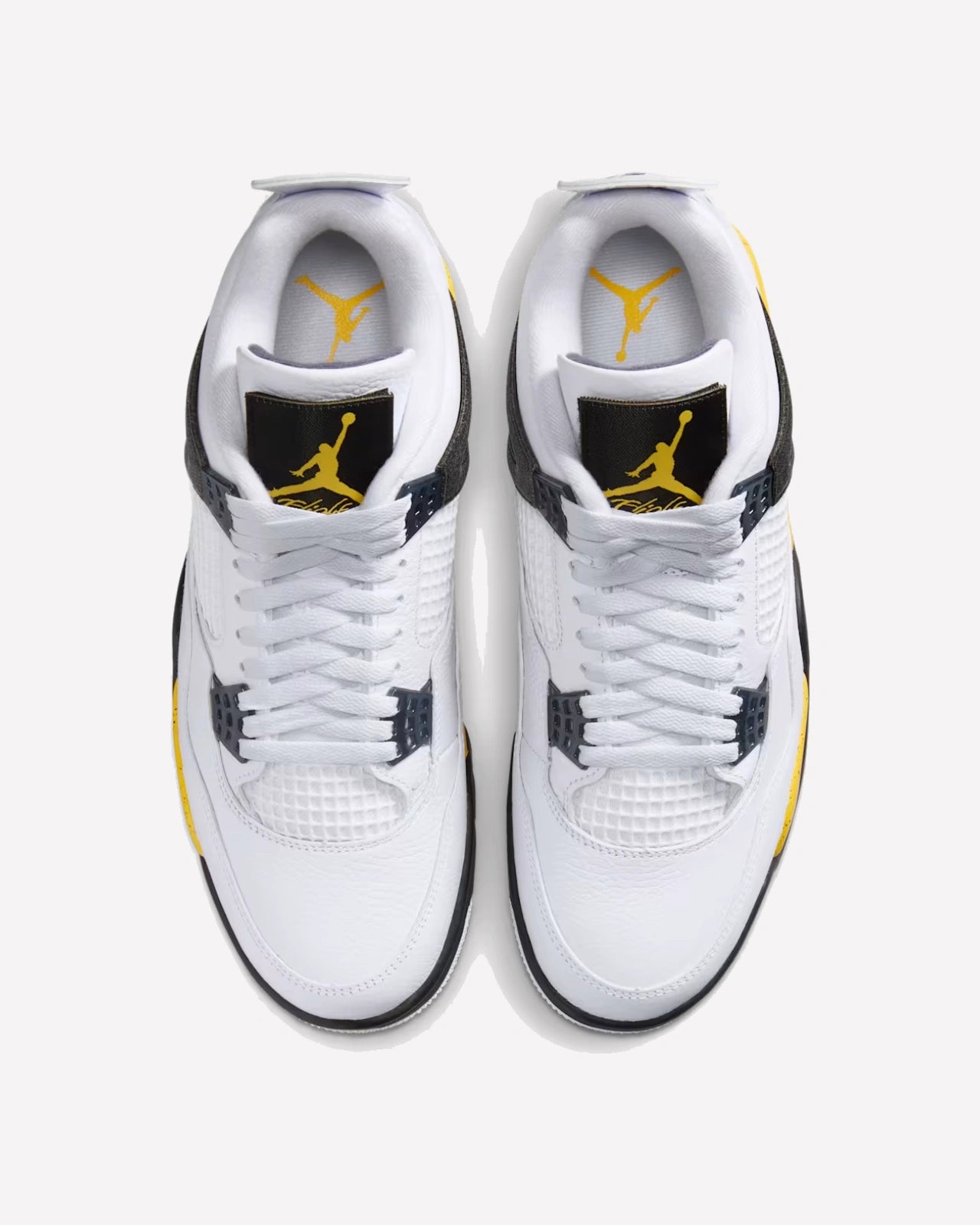 Jordan 4 Retro Rare Air Tour Yellow — vista de la suela