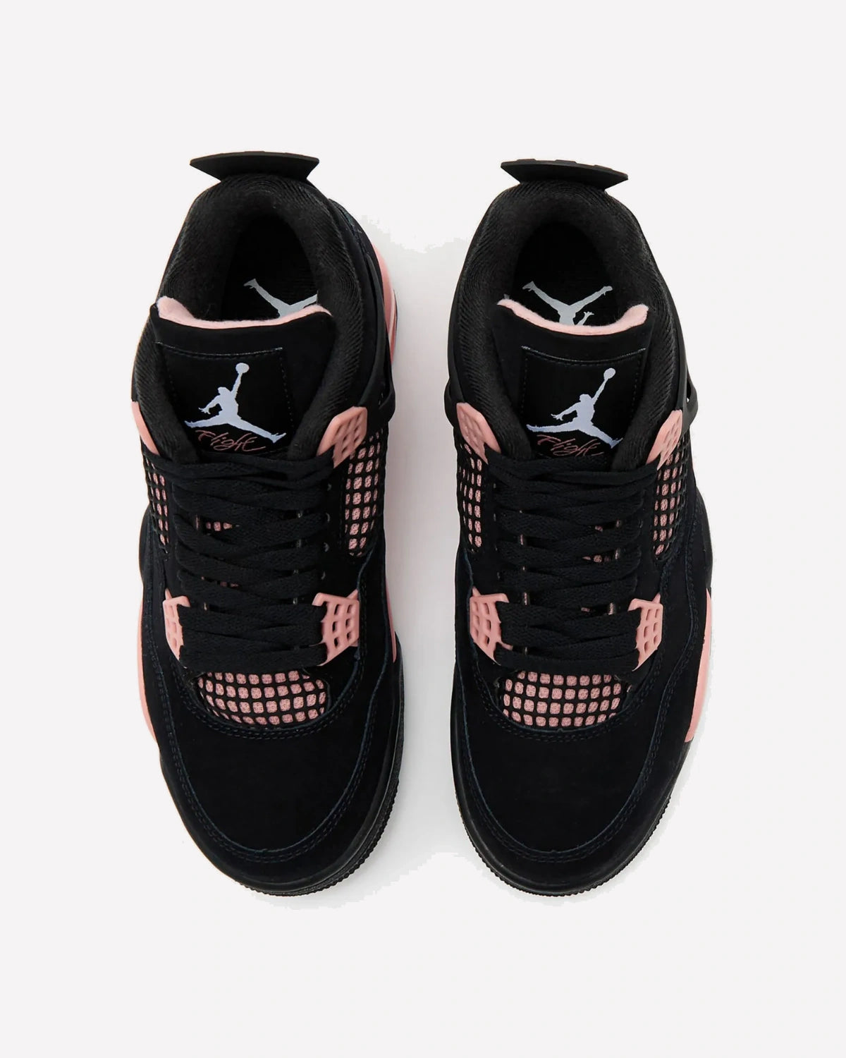 Jordan 4 Retro Rust Pink Thunder — vista superior