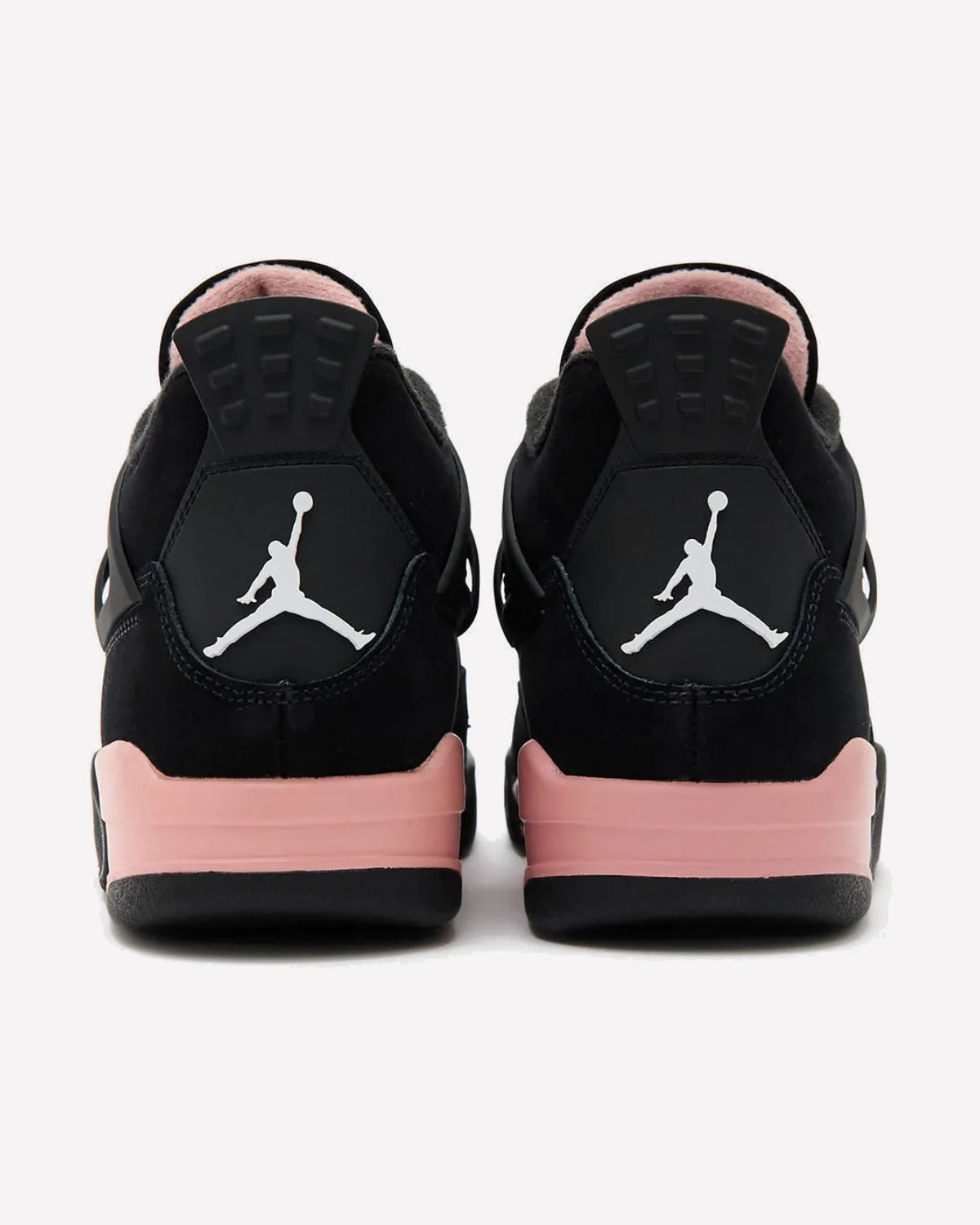 Jordan 4 Retro Rust Pink Thunder — detalle del talón