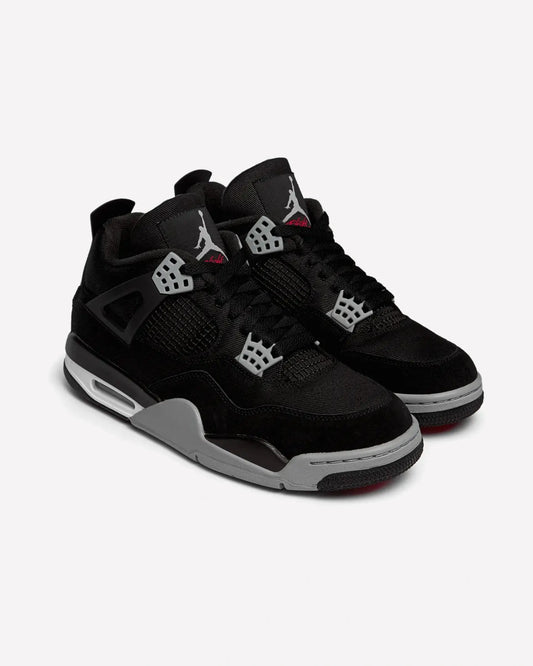 Air Jordan 4 Retro SE Black Canvas