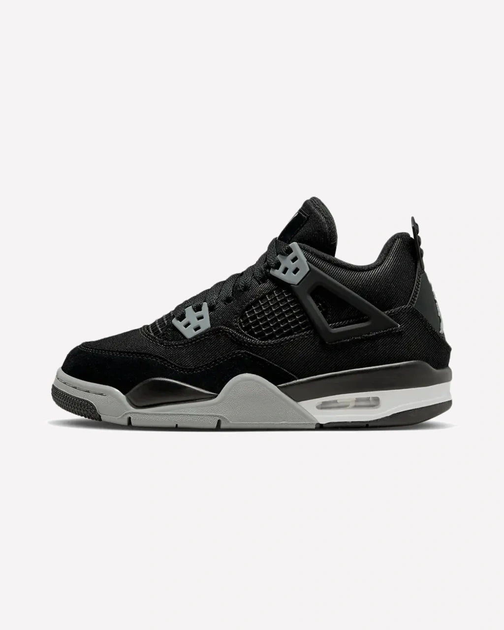 Air Jordan 4 Retro SE Black Canvas (GS)
