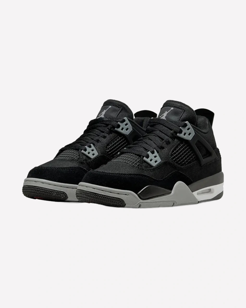 Air Jordan 4 Retro SE Black Canvas (GS)