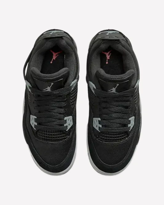 Air Jordan 4 Retro SE Black Canvas (GS)