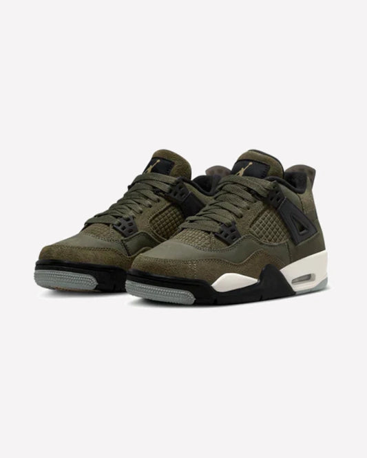 Air Jordan 4 Retro SE Craft Medium Olive (GS)