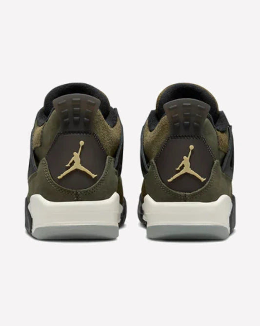 Air Jordan 4 Retro SE Craft Medium Olive (GS)