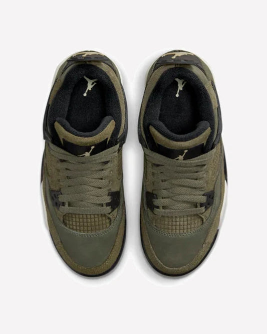 Air Jordan 4 Retro SE Craft Medium Olive (GS)
