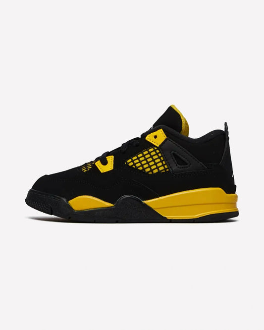 Jordan 4 Retro Thunder (2023) (TD) — vista lateral