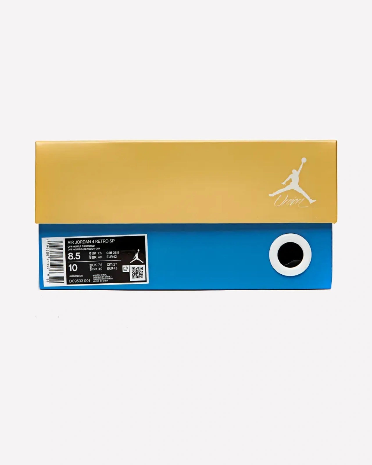 Air Jordan 4 Retro Union Off Noir