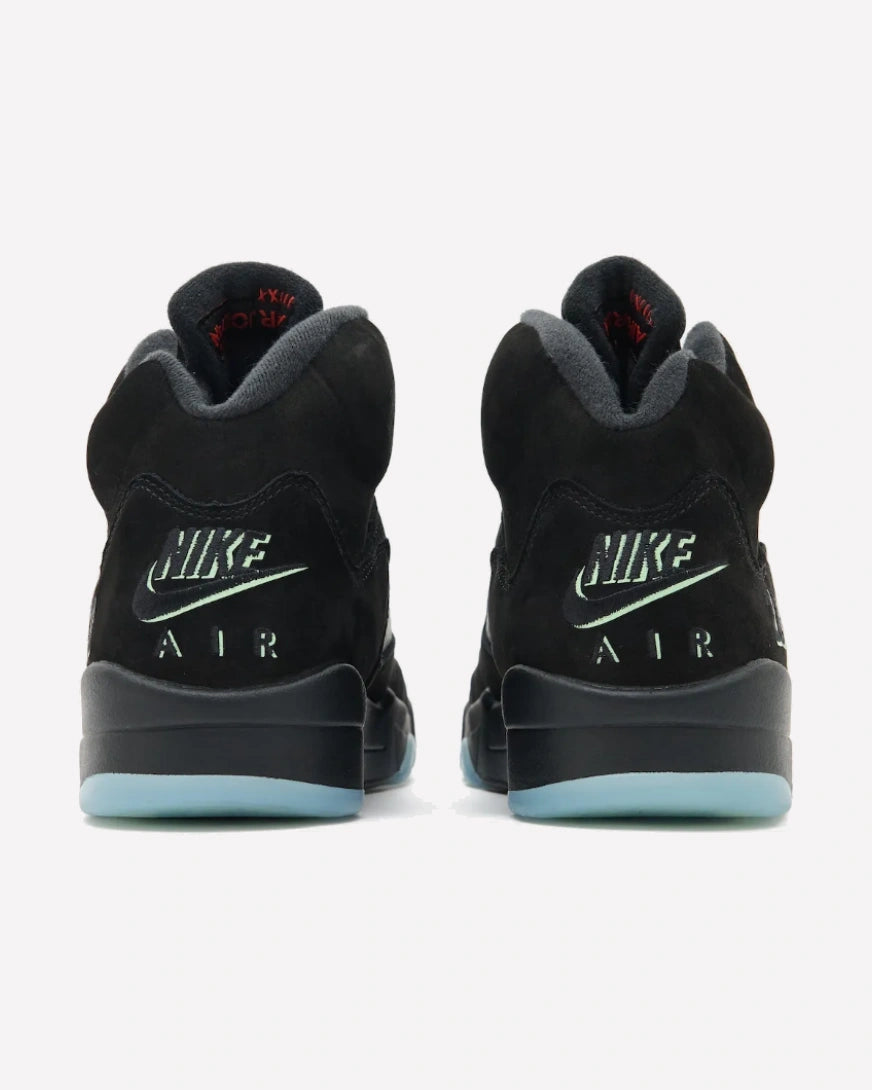 Jordan 5 Retro Halloween — Detalle del talón