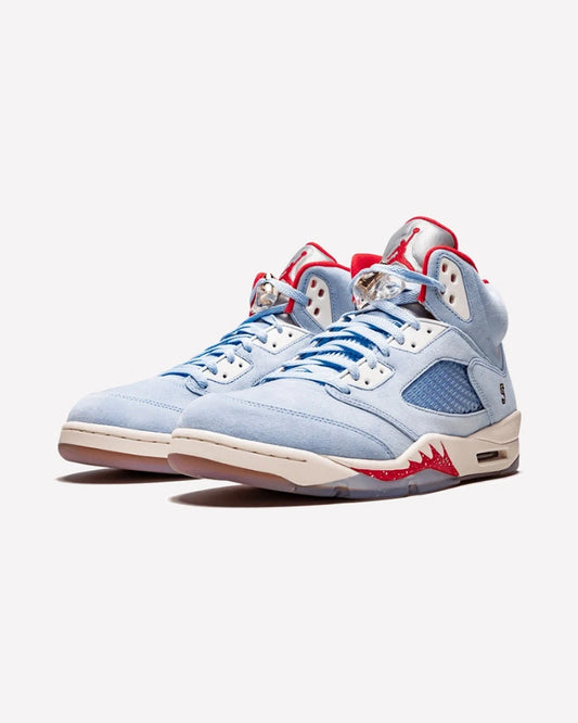 Jordan 5 Retro Trophy Room Ice Blue — vista superior