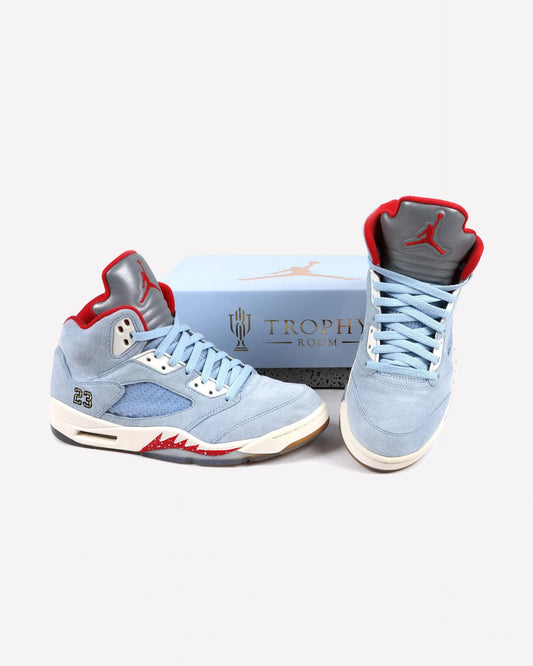 Jordan 5 Retro Trophy Room Ice Blue — suela exterior