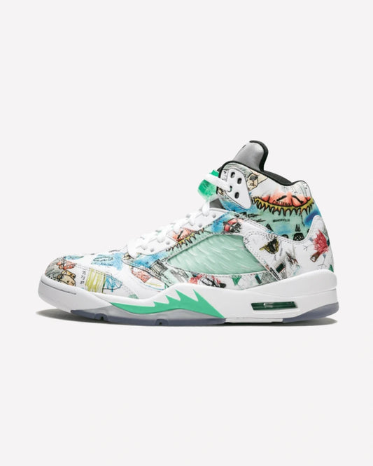 Jordan 5 Retro Wings — vista lateral