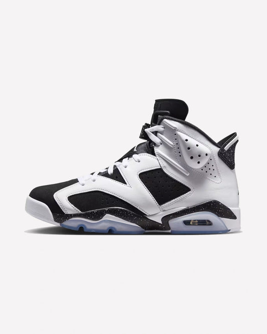 Jordan 6 Retro Oreo (2026) — vista lateral