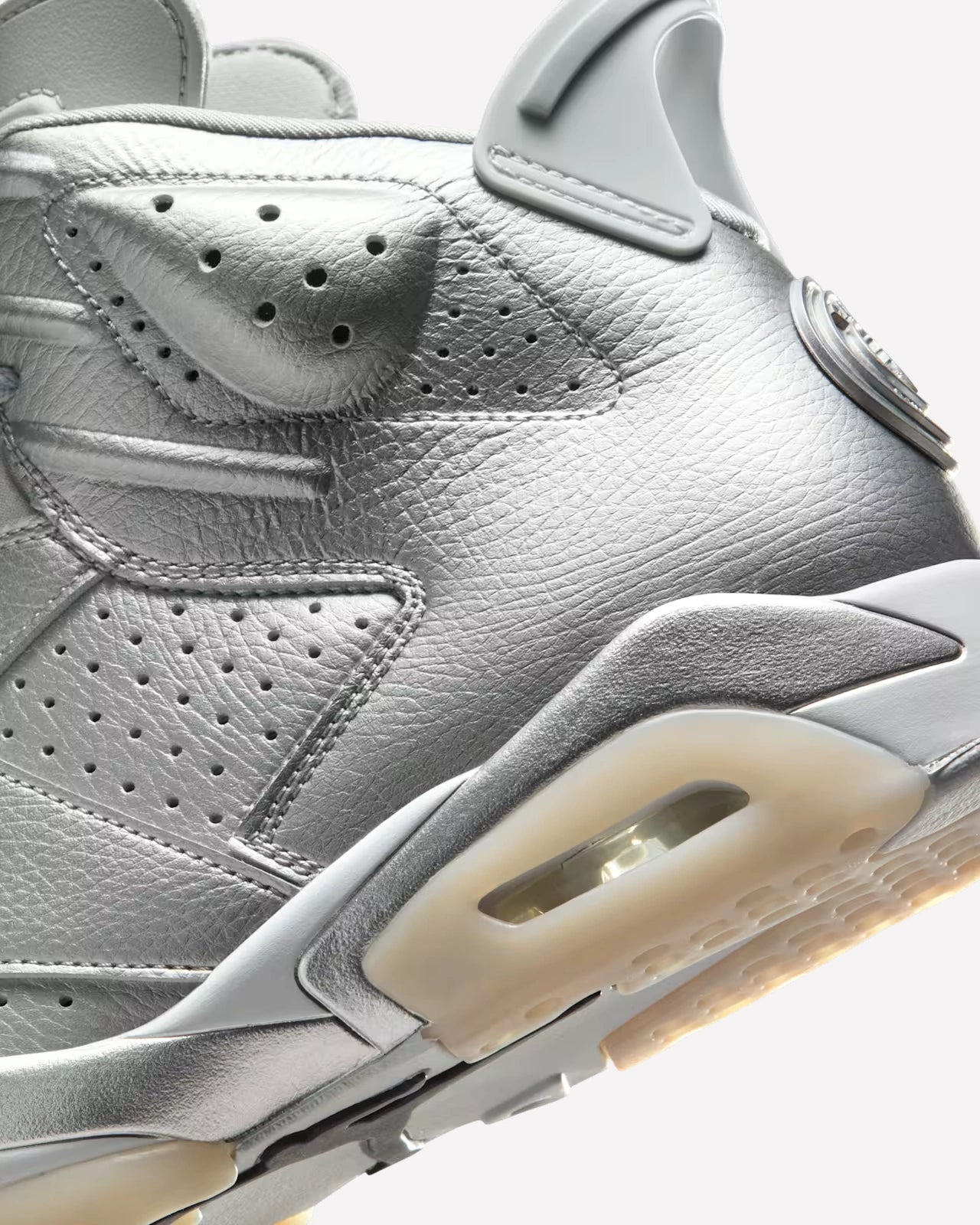 Air Jordan 6 Retro PSG Paris Saint-Germain Silver