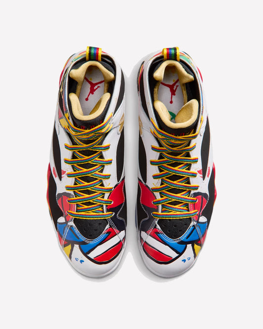 Jordan 7 Retro Miro (2026) — vista del talón