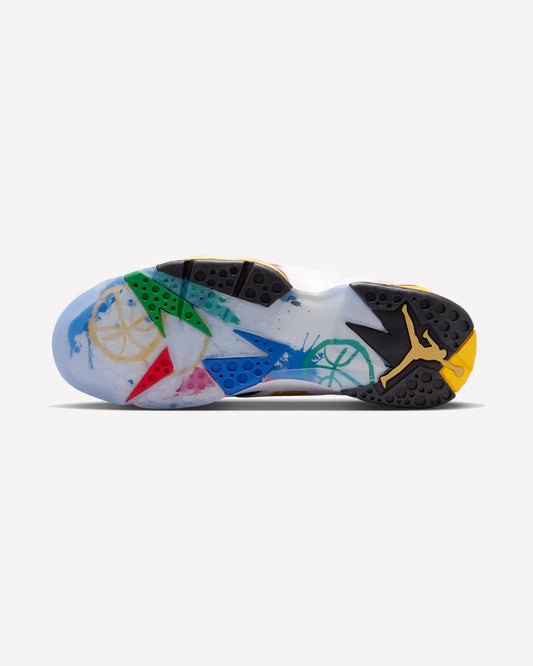 Jordan 7 Retro Miro (2026) — detalle del Jumpman
