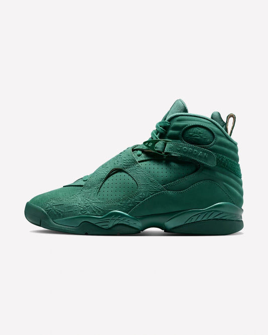 Jordan 8 Retro Bin23 Fir/Legion Pine — vista lateral