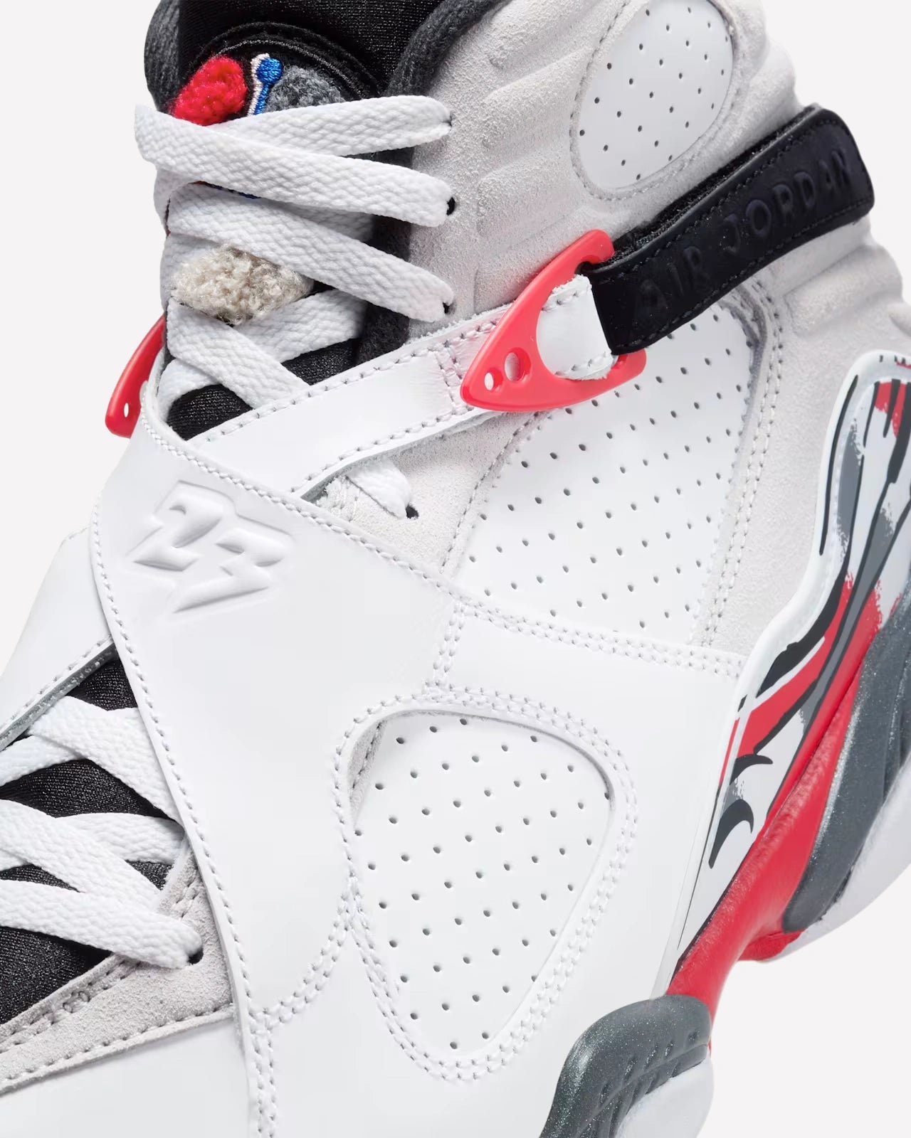 Air Jordan 8 Retro White True Red (2025)