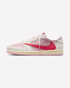 Air Jordan 1 Retro Low OG SP Travis Scott Sail Tropical Pink