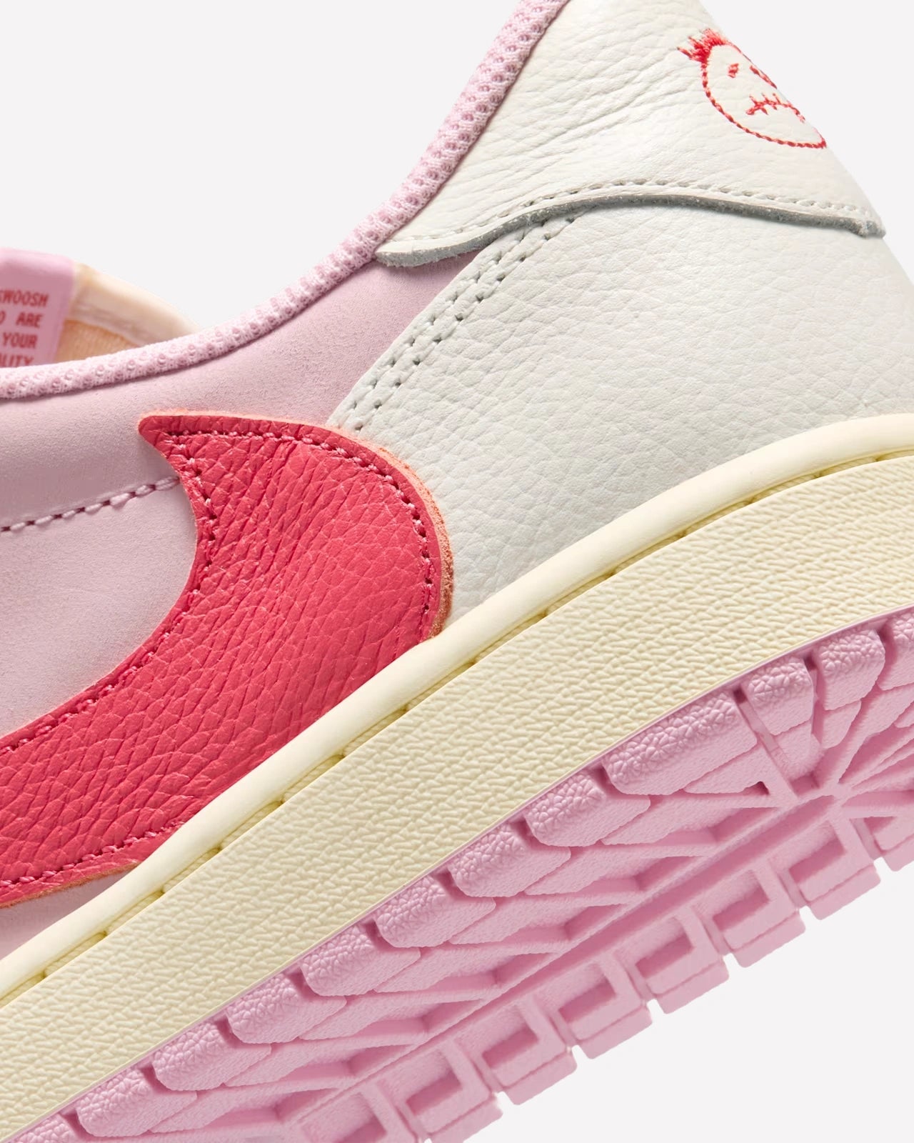 Air Jordan 1 Retro Low OG SP Travis Scott Sail Tropical Pink