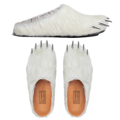 Bravest Studios Bear Claw Mule White