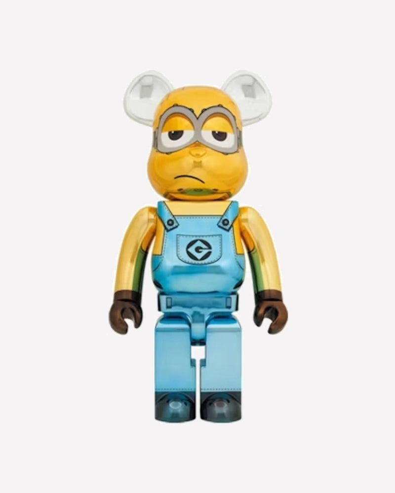 Bearbrick x Minions Kevin Chrome Ver. 1000%