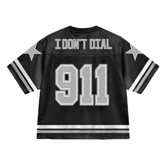 Bravest Studios Black 911 Football Jersey - Sneaker Lane